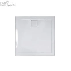 Daintree Polymarble 1000×1000, Rectangular Shower Base, Ro
