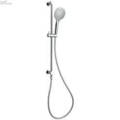 Shower Rail 3 Function | Nero -HERA BATHWARE dolce 3 function rail showerchromeshower railsnero tapware 745305