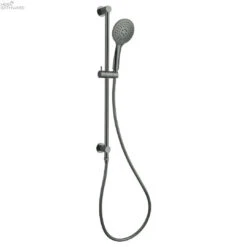 Shower Rail 3 Function | Nero -HERA BATHWARE dolce 3 function rail showergun metalshower railsnero tapware 494256
