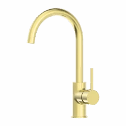 DOLCE Gooseneck Kitchen Mixer 14 DOLCE Gooseneck Kitchen Mixer -HERA BATHWARE dolce gooseneck kitchen mixerbrushed goldkitchen mixernero tapware 919348