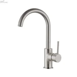 DOLCE Gooseneck Kitchen Mixer 10 DOLCE Gooseneck Kitchen Mixer -HERA BATHWARE dolce gooseneck kitchen mixerbrushed nickelkitchen mixernero tapware 515704