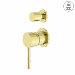 DOLCE Shower Mixer With Diverter Separate 20 DOLCE Shower Mixer With Diverter Separate -HERA BATHWARE dolce shower mixer with diverter separatebrushed goldshower mixernero tapware 903785