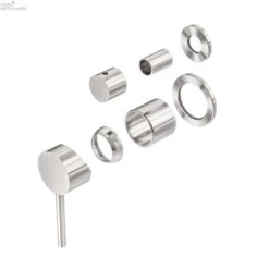 Dolce Shower Mixer With Diverter - Trim Kits Only 8 Dolce Shower Mixer With Diverter - Trim Kits Only -HERA BATHWARE dolce shower mixer with diverter trim kits onlywithout platebrushed nickelwall basin mixernero tapware 447718
