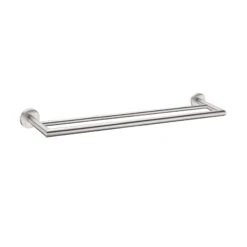 Dolce Towel Rail 700/900mm Double/Single 11 Dolce Towel Rail 700/900mm Double/Single -HERA BATHWARE dolce towel rail 700900mm doublesinglesingle towel railbrushed nickeltowel railnero tapware 865113
