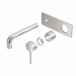 Dolce Wall Basin/Bath Mixer Trim Kits Only -HERA BATHWARE dolce wall basinbath mixer trim kits onlybrushed nickelwall basin mixernero tapware 277435