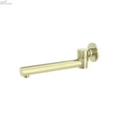 DOLCE Wall Mounted Swivel Bath Spout -HERA BATHWARE dolce wall mounted swivel bath spoutbrushed goldbath spoutnero tapware 981358
