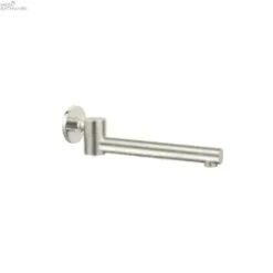 DOLCE Wall Mounted Swivel Bath Spout -HERA BATHWARE dolce wall mounted swivel bath spoutbrushed nickelbath spoutnero tapware 118258