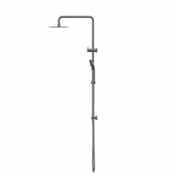 Dolce/ROUND Project Twin Shower 4 Star Rating | Nero -HERA BATHWARE dolceround project twin shower 4 star rating neromatte blackshower setnero tapware 243509