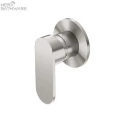 ECCO Shower Mixer 16 ECCO Shower Mixer -HERA BATHWARE ecco shower mixer 80mm round platebrushed nickelnero tapware 521021