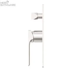 ECCO Shower Mixer With Diverter -HERA BATHWARE ecco shower mixer with diverterbrushed nickelshower mixernero tapware 613605