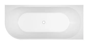 Eco Bath Tub Back To Wall & Corner Bath | Oceano 9 Eco Bath Tub Back To Wall & Corner Bath | Oceano - Image 9