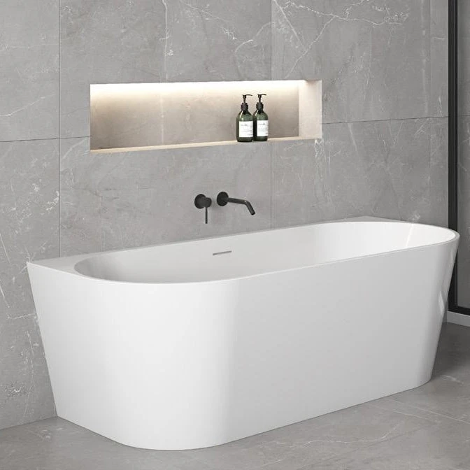 Eco Bath Tub Back To Wall & Corner Bath | Oceano 5 Eco Bath Tub Back To Wall & Corner Bath | Oceano - Image 5