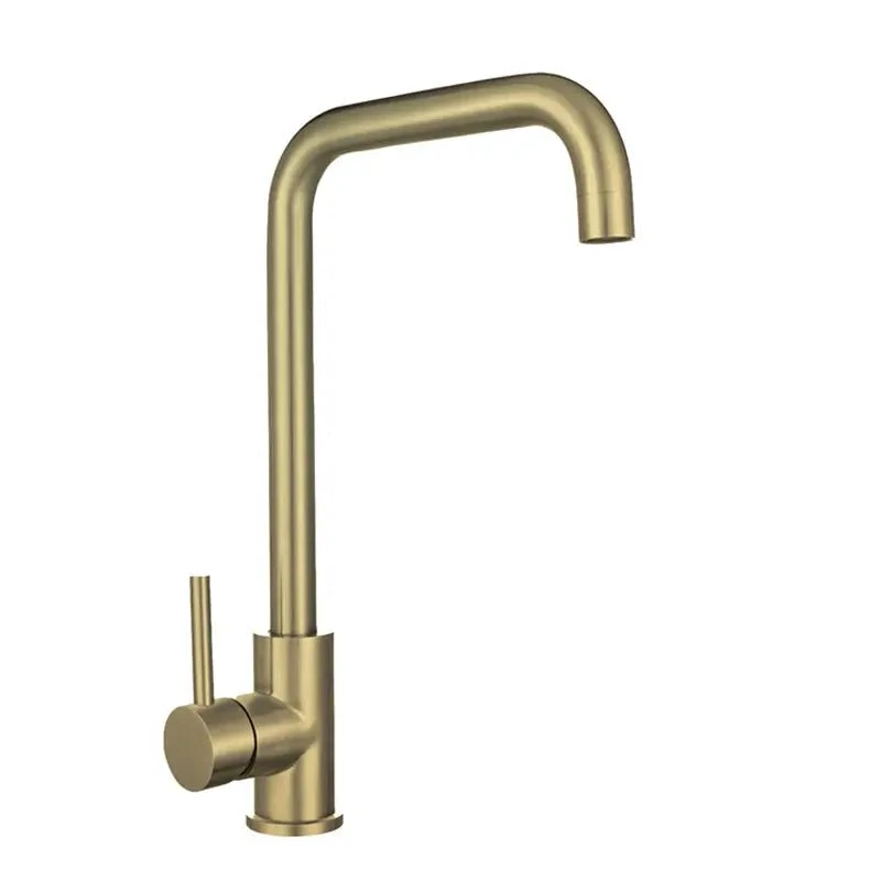 Elle Sink Mixer Brushed Gold 1 Elle Sink Mixer Brushed Gold