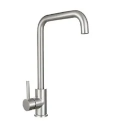 Elle Sink Mixer Stainless Steel