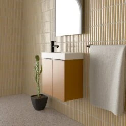 Emerald Compact Wall Hung Vanity -HERA BATHWARE emerald compact wall hung vanitywall hungcompact vanitymarquis 655226