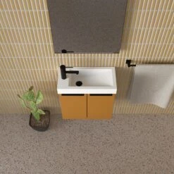 Emerald Compact Wall Hung Vanity -HERA BATHWARE emerald compact wall hung vanitywall hungcompact vanitymarquis 859131