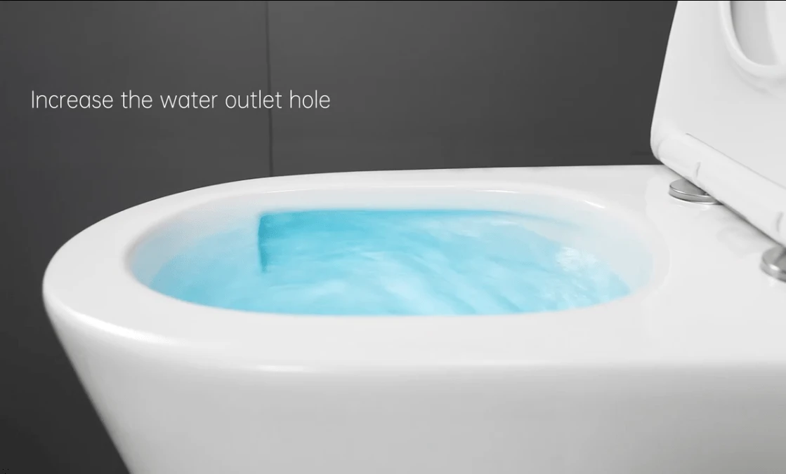 Esson Tornado Rimless Wall Faced Gloss White Toilet Suite 7 Esson Tornado Rimless Wall Faced Gloss White Toilet Suite - Image 7