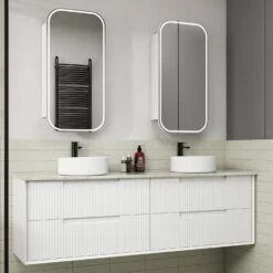 Flauto Wall Hung Vanity 600-1800mm 13 Flauto Wall Hung Vanity 600-1800mm -HERA BATHWARE flauto wall hung vanity 600 1800mmcabinet only1800mm doublevanitiesaulic 947729