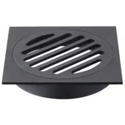 Floor Grate - 100 Mm, Black Square