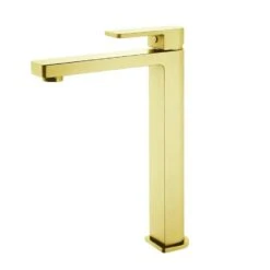 FLORA Tall Basin Mixer - Chrome -HERA BATHWARE flora tall basin mixer chromebrushed goldtall basin mixerbella vista 302385