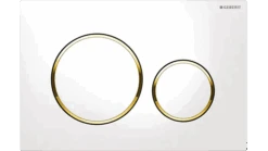 Geberit Sigma 20 Dual-flush White Gold Button