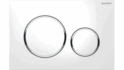 Geberit Sigma8 Dual-flush Selection -HERA BATHWARE geberit sigma8 dual flush selectionround sigma20 white with chrome triminspire bathware 917085