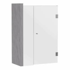 Gem Series (A) Fully Frameless Shower Screen (Door Hinges On Wall) Front Glass -HERA BATHWARE gem series a fully frameless shower screen door hinges on wall front glasschrome778 1000mmshower screenconvex 439885