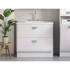 Grange Collection Vanity 600mm - 2100mm Cabinet Only -HERA BATHWARE grange collection vanity 600mm 2100mm cabinet onlycenter bowl600mmtimberline 566949