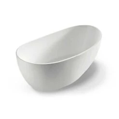 Gubbio Free Standing Bathtub - Matte White