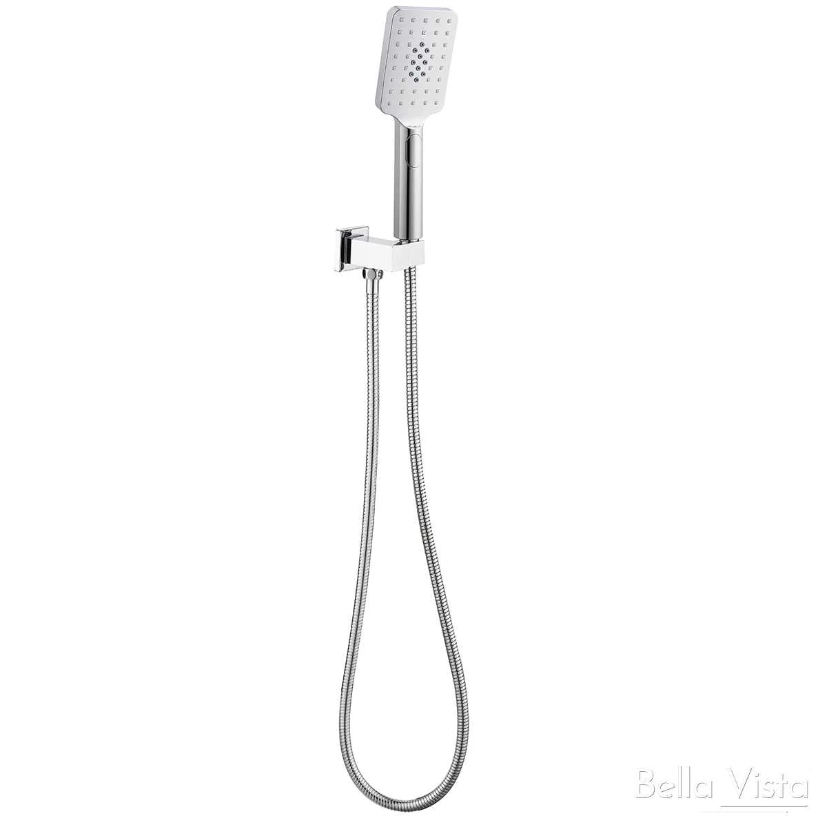 Handheld - Square Shower Rail With Wall Bracket 2 Handheld - Square Shower Rail With Wall Bracket - Image 2