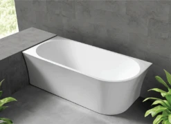Harper Corner Back To Wall Bathtub 1500/1700mm