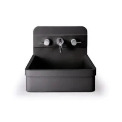 HERBERT BASIN - ONE TONE - WALL HUNG 18 HERBERT BASIN - ONE TONE - WALL HUNG -HERA BATHWARE herbert basin one tone wall hungcharcoalnood co 828959