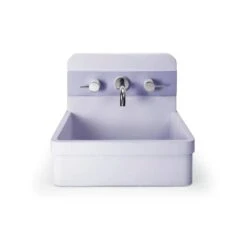 Herbert Basin - Two Tone - Surface Mount -HERA BATHWARE herbert basin two tone surface mountlilacnood co 529123