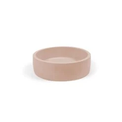 Hoop Basin - Surface Mount -HERA BATHWARE hoop basin surface mountblush pinknood co 240705