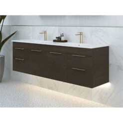 Indiana Vanity 585mm - 1500mm Cabinet Only -HERA BATHWARE indiana vanity 585mm 1500mm cabinet onlycenter bowl585mmtimberline 867854