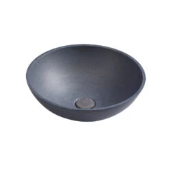 Jazz Solid Surface Round Basin Above Counter 400*400*140mm | BNK