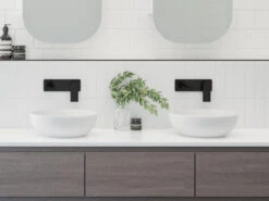 Jessie Basin 320mm -HERA BATHWARE jessie basin 320mmgloss whitetimberline 896004