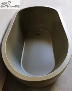 Juno Freestanding Bathtub -HERA BATHWARE juno freestanding bathtubcharcoalbathtubnood co 871777