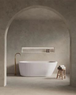 Juno Freestanding Bathtub -HERA BATHWARE juno freestanding bathtubivorybathtubnood co 552639