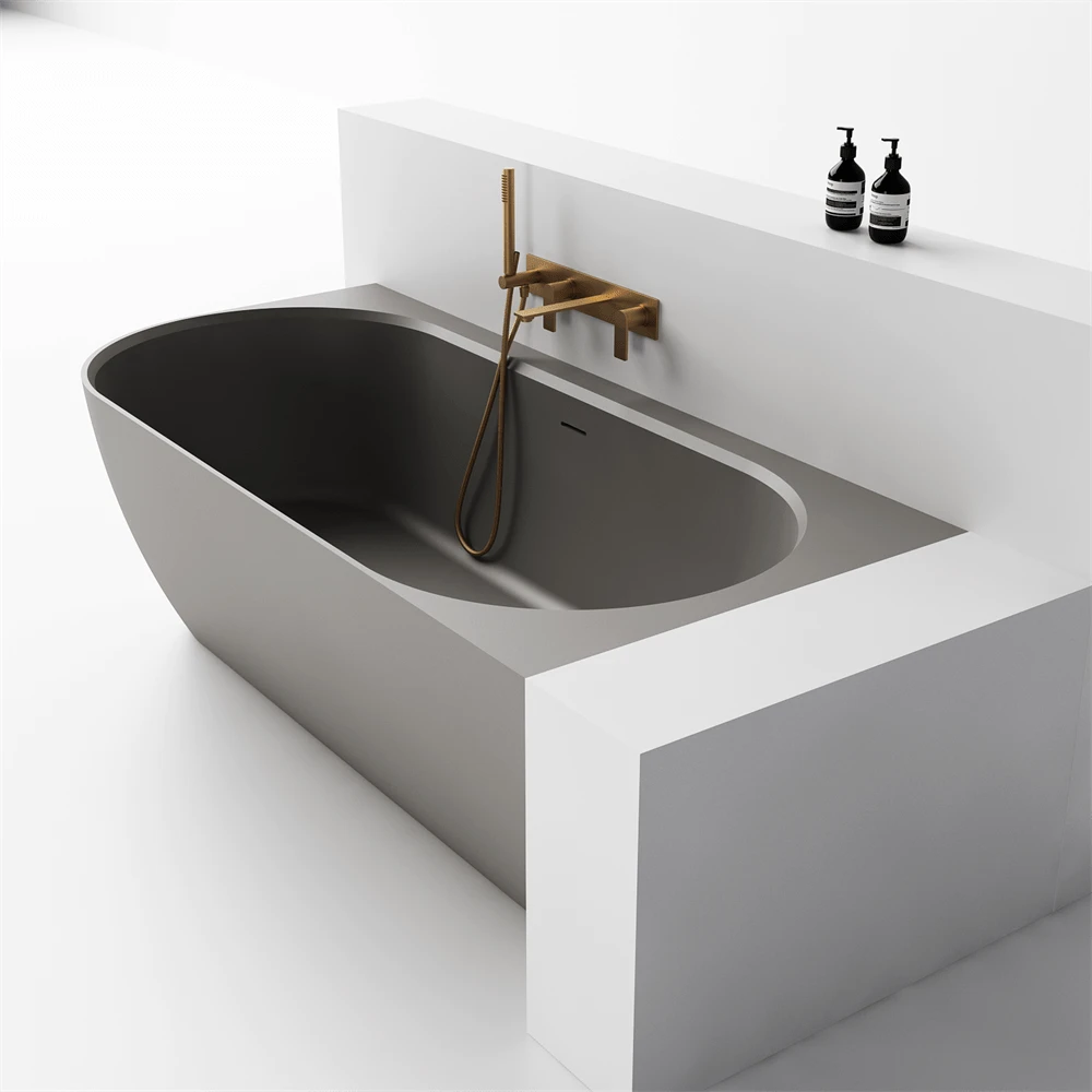 Justina Corner Oval Bath 1520/1750mm | Left/Right Corner | Stonebaths 14 Justina Corner Oval Bath 1520/1750mm | Left/Right Corner | Stonebaths - Image 14
