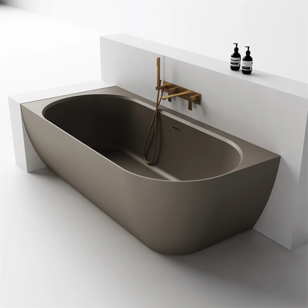Justina Corner Oval Bath 1520/1750mm | Left/Right Corner | Stonebaths 1 Justina Corner Oval Bath 1520/1750mm | Left/Right Corner | Stonebaths