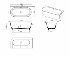 Justina Corner Oval Bath 1520/1750mm | Left/Right Corner | Stonebaths 38 Justina Corner Oval Bath 1520/1750mm | Left/Right Corner | Stonebaths -HERA BATHWARE justina corner oval bath 15201750mm leftright cornerwhite1520mm corner to lefttoka lite 780314