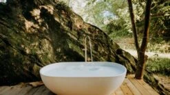 Justina Stone Bath - Outdoor Bath - 1800mm - ST12 1800 | Stonebaths -HERA BATHWARE justina stone bath outdoor bath 1800mm st12 1800whitetoka lite 299624