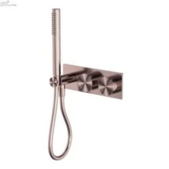 KARA PROGRESSIVE SHOWER SYSTEM -HERA BATHWARE kara progressive shower systembrushed bronzeshower railsnero tapware 597207