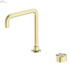 KARA Progressive Tall Basin Set -HERA BATHWARE kara progressive tall basin setbrushed goldtall basin mixernero tapware 176092