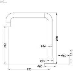 KARA Progressive Tall Basin Set -HERA BATHWARE kara progressive tall basin setgun metaltall basin mixernero tapware 691942