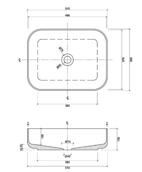 Kensington Small Rectangle 2 Kensington Small Rectangle - Image 2
