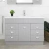 Kiama 600mm Bathroom Wall Hung Vanity | Drawer Version