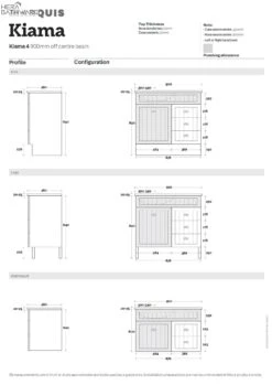Kiama 900mm Bathroom Wall Hung Vanity 9 Kiama 900mm Bathroom Wall Hung Vanity -HERA BATHWARE kiama 900mm bathroom wall hung vanitycenter bowlnova acrylic top no tap holevanitiesmarquis 890893
