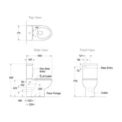 Kohler Dual Side Entry Toilet Suite 5 Kohler Dual Side Entry Toilet Suite -HERA BATHWARE kohler dual side entry toilet suitekohler 881037